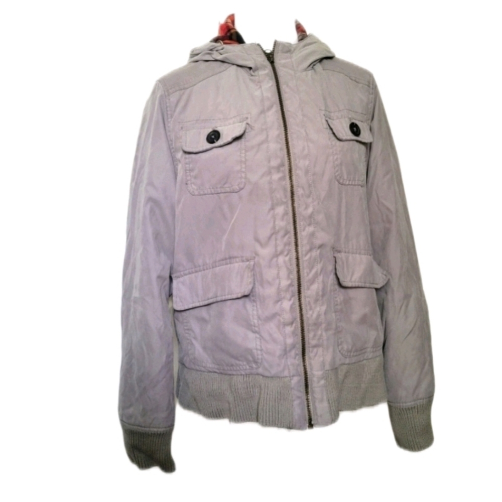 Mossimo Supply Co. Gray Kids Jacket